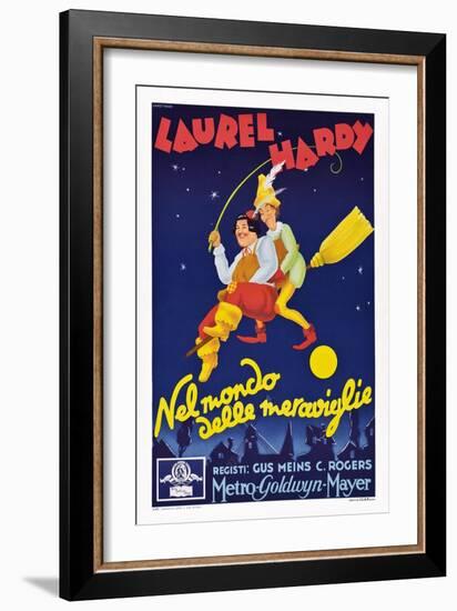 Babes in Toyland (aka March of the Wooden Soldiers Aka Nel Mondo Delle Meraviglie)-null-Framed Art Print