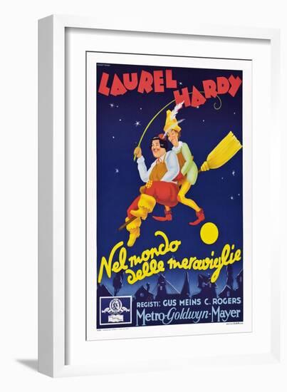 Babes in Toyland (aka March of the Wooden Soldiers Aka Nel Mondo Delle Meraviglie)-null-Framed Art Print