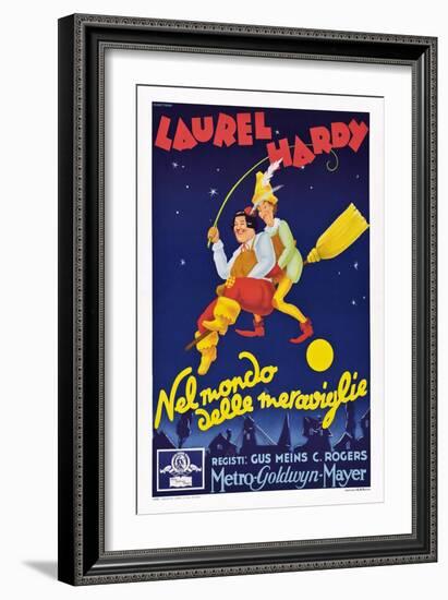 Babes in Toyland (aka March of the Wooden Soldiers Aka Nel Mondo Delle Meraviglie)-null-Framed Art Print