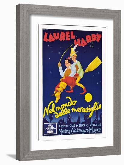 Babes in Toyland (aka March of the Wooden Soldiers Aka Nel Mondo Delle Meraviglie)-null-Framed Premium Giclee Print