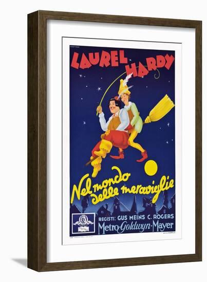 Babes in Toyland (aka March of the Wooden Soldiers Aka Nel Mondo Delle Meraviglie)-null-Framed Premium Giclee Print