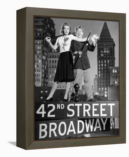 Babes on Broadway-null-Framed Stretched Canvas