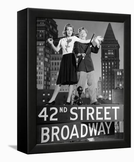 Babes on Broadway-null-Framed Stretched Canvas