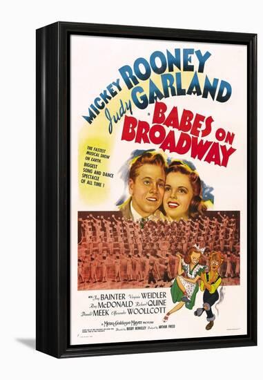 Babes on Broadway-null-Framed Stretched Canvas