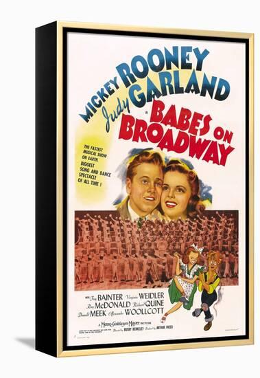 Babes on Broadway-null-Framed Stretched Canvas