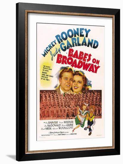 Babes on Broadway--Framed Art Print