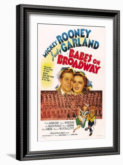 Babes on Broadway-null-Framed Art Print