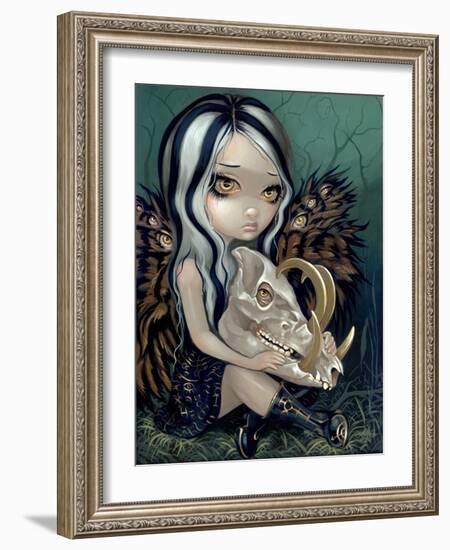 Babirusa Skull-Jasmine Becket-Griffith-Framed Art Print