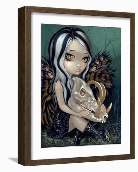 Babirusa Skull-Jasmine Becket-Griffith-Framed Art Print