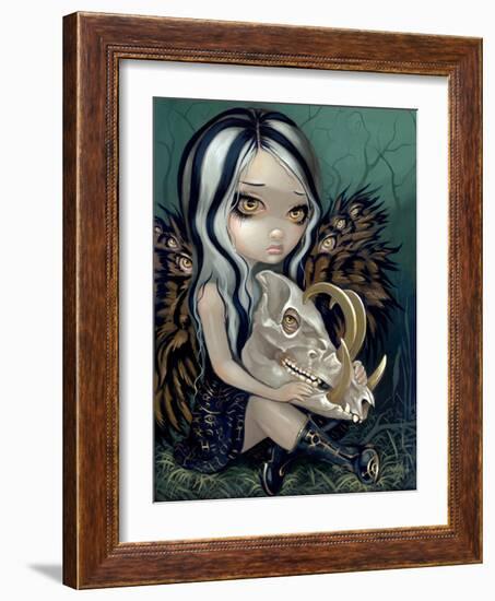 Babirusa Skull-Jasmine Becket-Griffith-Framed Art Print