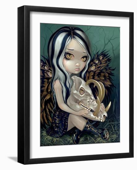 Babirusa Skull-Jasmine Becket-Griffith-Framed Art Print