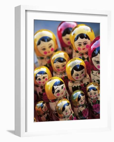 Babushka Dolls, Riga, Latvia, Baltic States, Europe-Yadid Levy-Framed Photographic Print