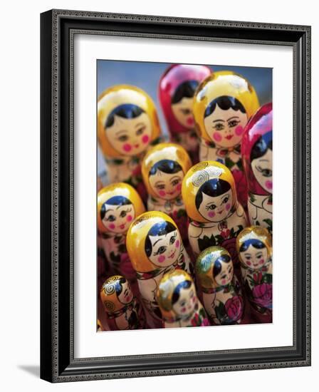 Babushka Dolls, Riga, Latvia, Baltic States, Europe-Yadid Levy-Framed Photographic Print