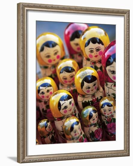 Babushka Dolls, Riga, Latvia, Baltic States, Europe-Yadid Levy-Framed Photographic Print