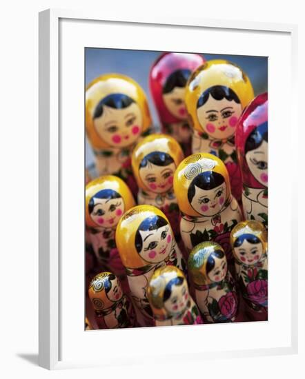 Babushka Dolls, Riga, Latvia, Baltic States, Europe-Yadid Levy-Framed Photographic Print