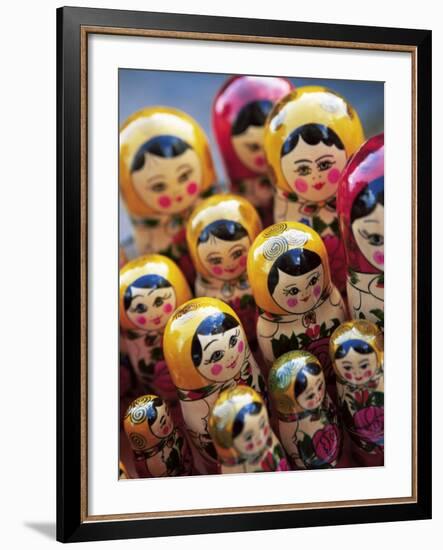 Babushka Dolls, Riga, Latvia, Baltic States, Europe-Yadid Levy-Framed Photographic Print