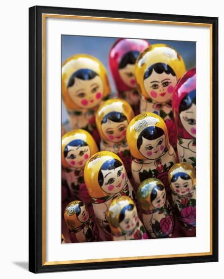 Babushka Dolls, Riga, Latvia, Baltic States, Europe-Yadid Levy-Framed Photographic Print