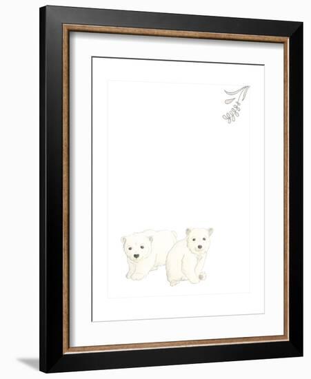 Baby Animals II-June Erica Vess-Framed Premium Giclee Print