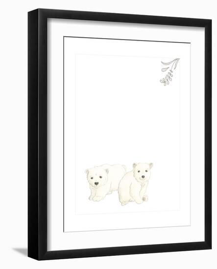 Baby Animals II-June Erica Vess-Framed Premium Giclee Print