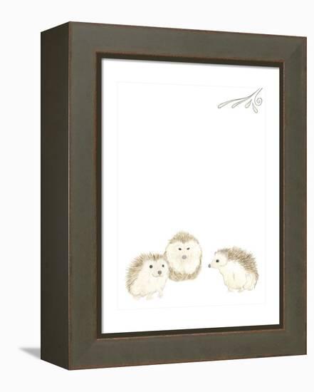Baby Animals IV-June Erica Vess-Framed Stretched Canvas