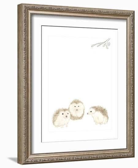 Baby Animals IV-June Erica Vess-Framed Premium Giclee Print