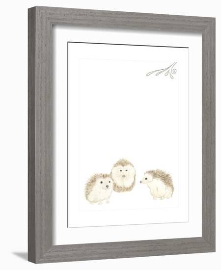 Baby Animals IV-June Erica Vess-Framed Premium Giclee Print