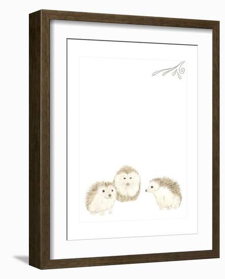 Baby Animals IV-June Erica Vess-Framed Premium Giclee Print