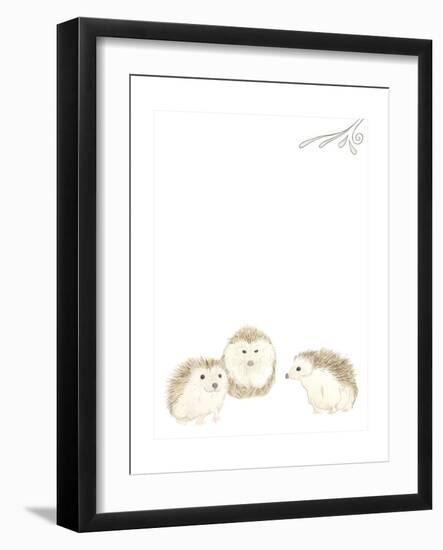 Baby Animals IV-June Erica Vess-Framed Premium Giclee Print