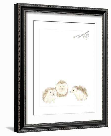 Baby Animals IV-June Erica Vess-Framed Premium Giclee Print