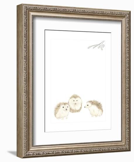 Baby Animals IV-June Erica Vess-Framed Art Print