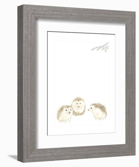 Baby Animals IV-June Erica Vess-Framed Art Print