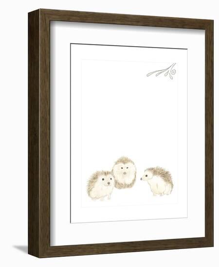 Baby Animals IV-June Erica Vess-Framed Art Print