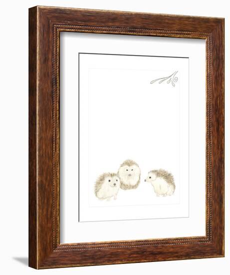 Baby Animals IV-June Erica Vess-Framed Art Print