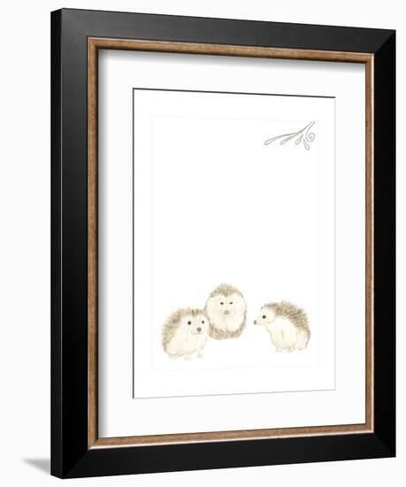 Baby Animals IV-June Erica Vess-Framed Art Print