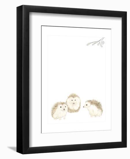 Baby Animals IV-June Erica Vess-Framed Art Print