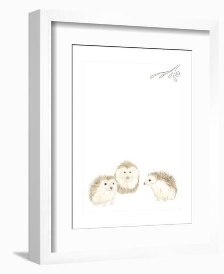 Baby Animals IV-June Erica Vess-Framed Art Print