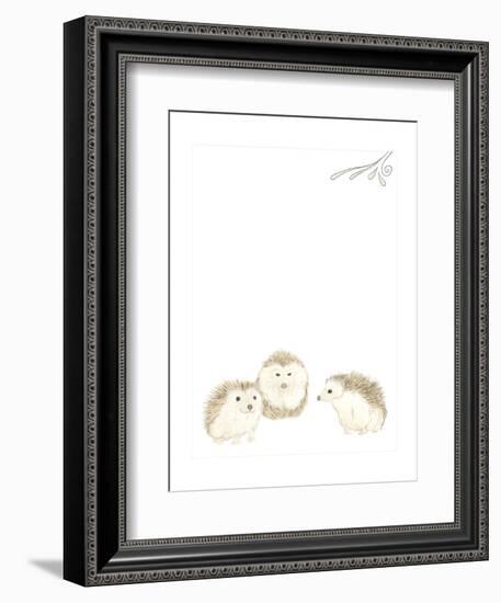 Baby Animals IV-June Erica Vess-Framed Art Print