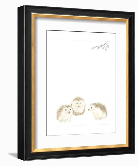 Baby Animals IV-June Erica Vess-Framed Art Print