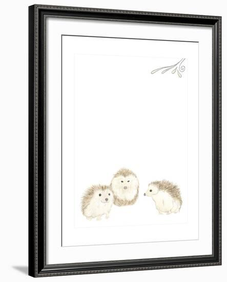 Baby Animals IV-June Erica Vess-Framed Art Print