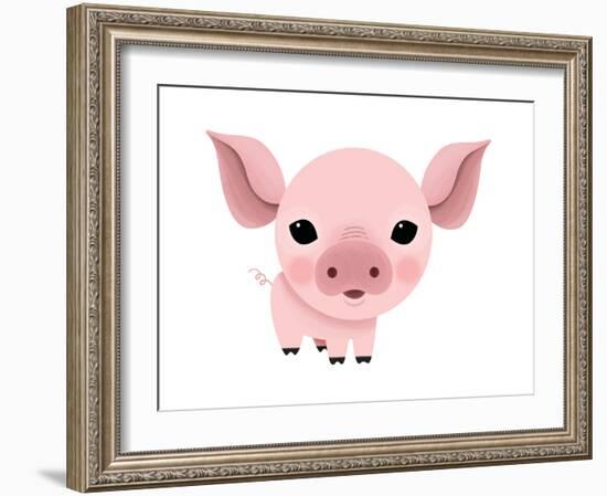 Baby Animals - Pig-Sheree Boyd-Framed Giclee Print