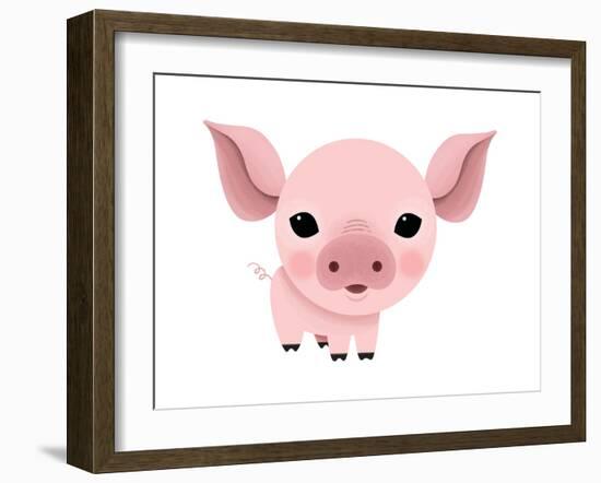 Baby Animals - Pig-Sheree Boyd-Framed Giclee Print