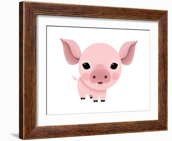 Baby Animals - Pig-Sheree Boyd-Framed Giclee Print