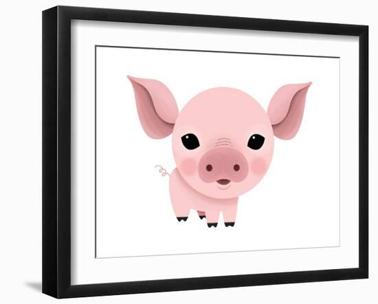 Baby Animals - Pig-Sheree Boyd-Framed Giclee Print