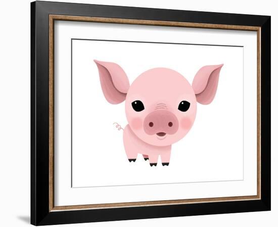 Baby Animals - Pig-Sheree Boyd-Framed Giclee Print