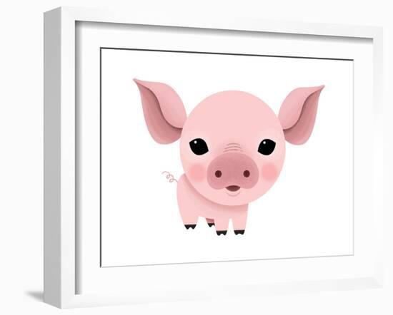 Baby Animals - Pig-Sheree Boyd-Framed Giclee Print