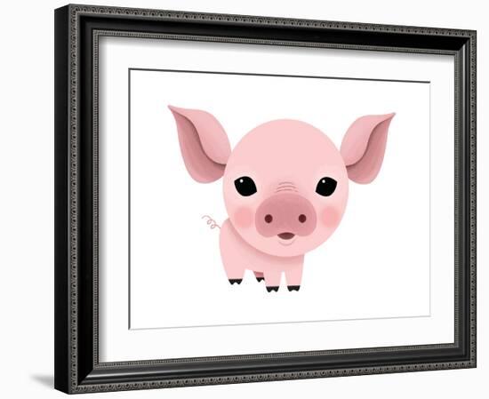 Baby Animals - Pig-Sheree Boyd-Framed Giclee Print