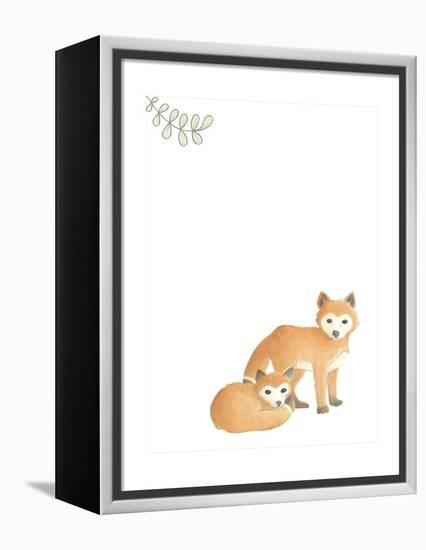 Baby Animals V-June Erica Vess-Framed Stretched Canvas