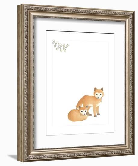 Baby Animals V-June Erica Vess-Framed Art Print