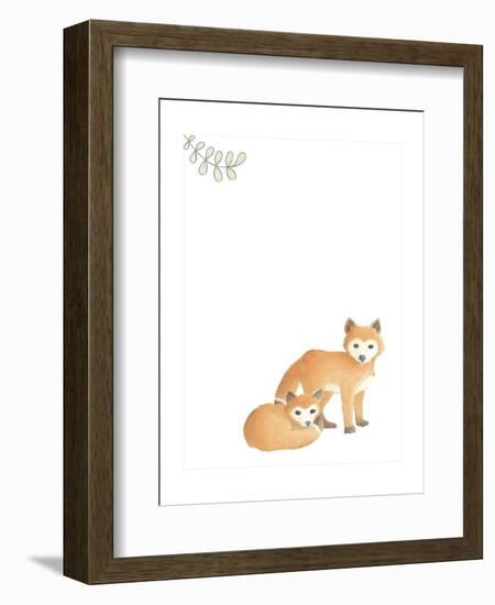 Baby Animals V-June Erica Vess-Framed Art Print