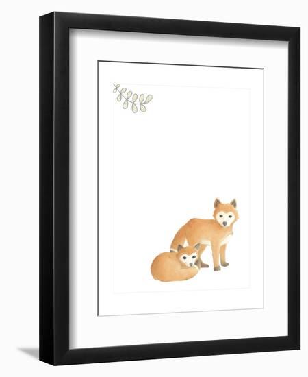 Baby Animals V-June Erica Vess-Framed Art Print